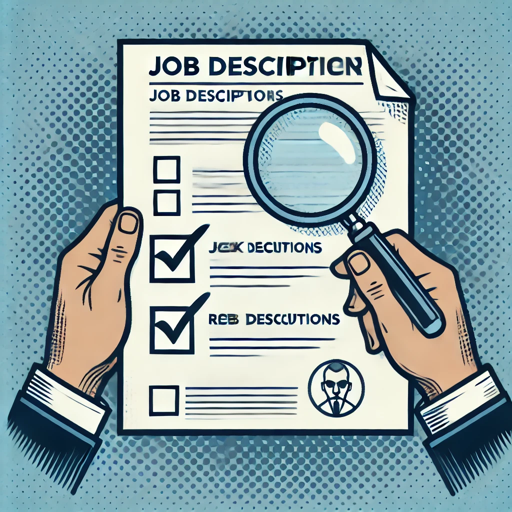 Job Description GPT - A custom ChatGPT