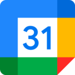 Google Calendar app icon with date number 31.