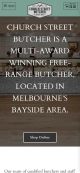 Church Street Butcher Melbourne free-range butcher shop