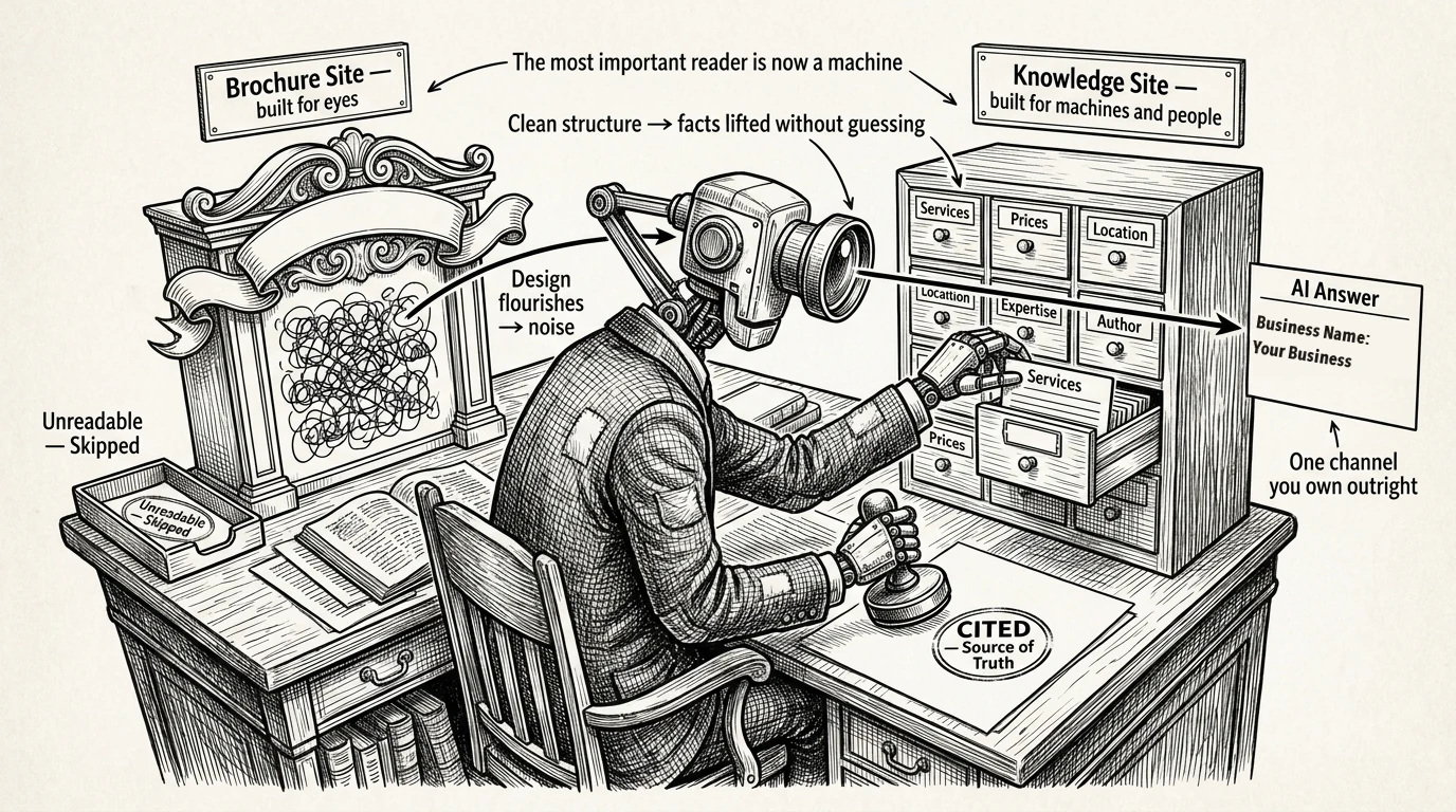Your Website Is Now a Knowledge Site