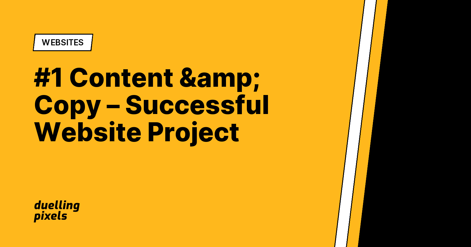 #1 Content & Copy – Successful Website Project