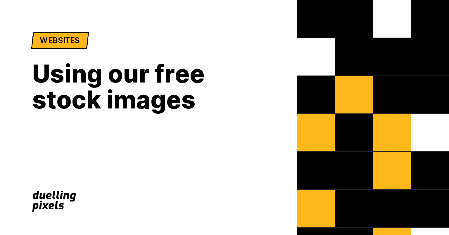 Using our free stock images
