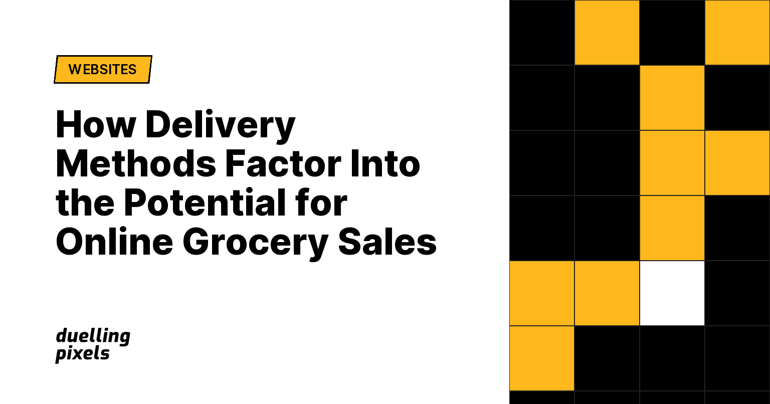 How Delivery Methods Factor Into the Potential for Online Grocery Sales