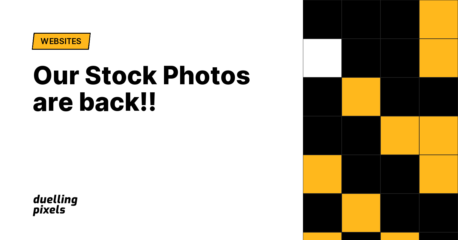 Our Stock Photos are back!!