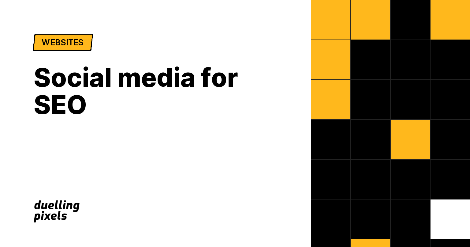 Social media for SEO