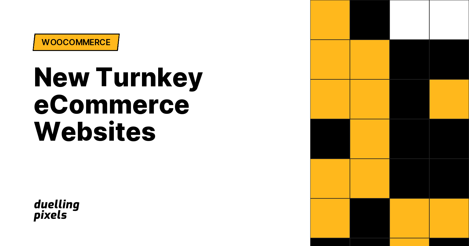 New Turnkey eCommerce Websites